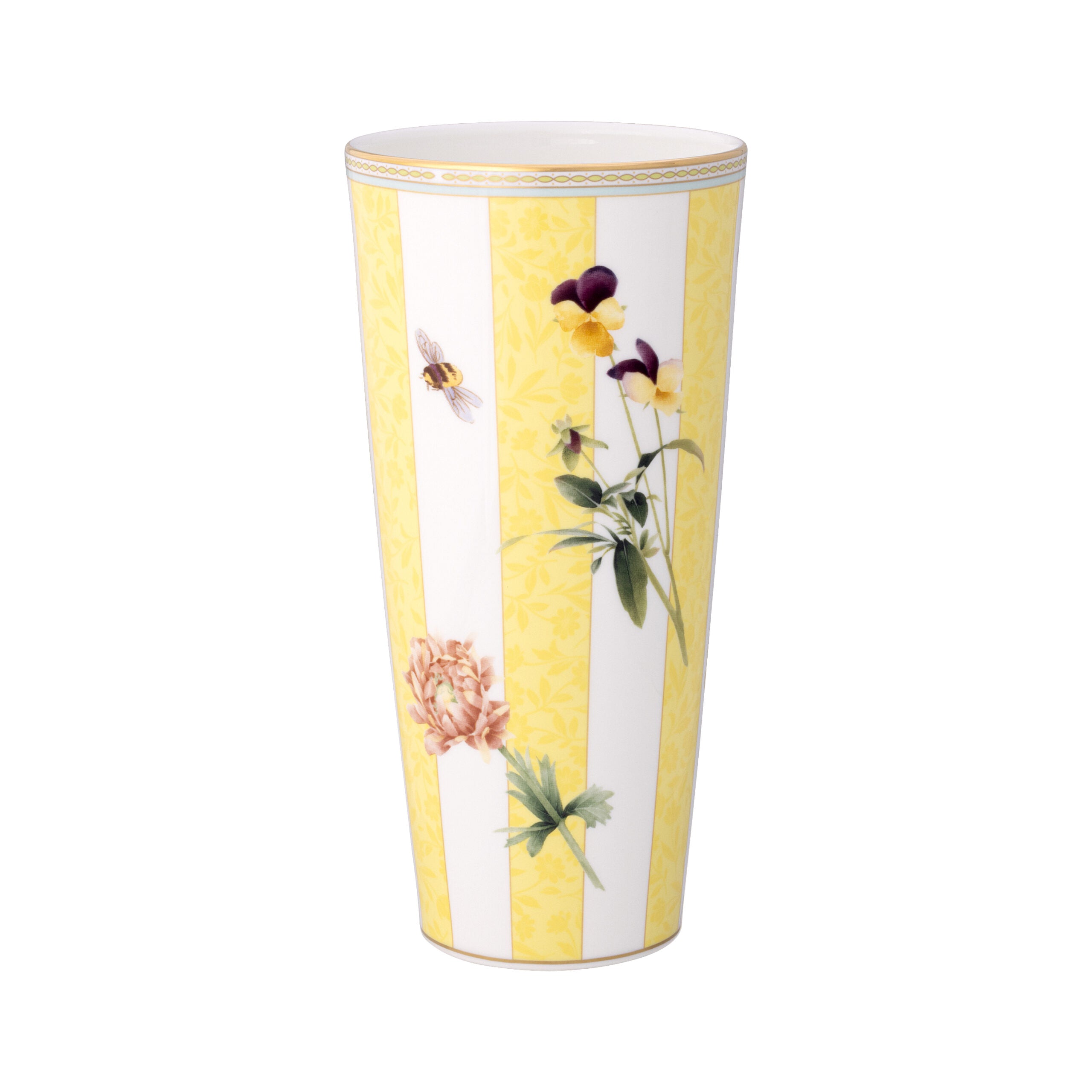 Noritake Round Vase 26cm with Bronze Gift Box - Harvest Dream