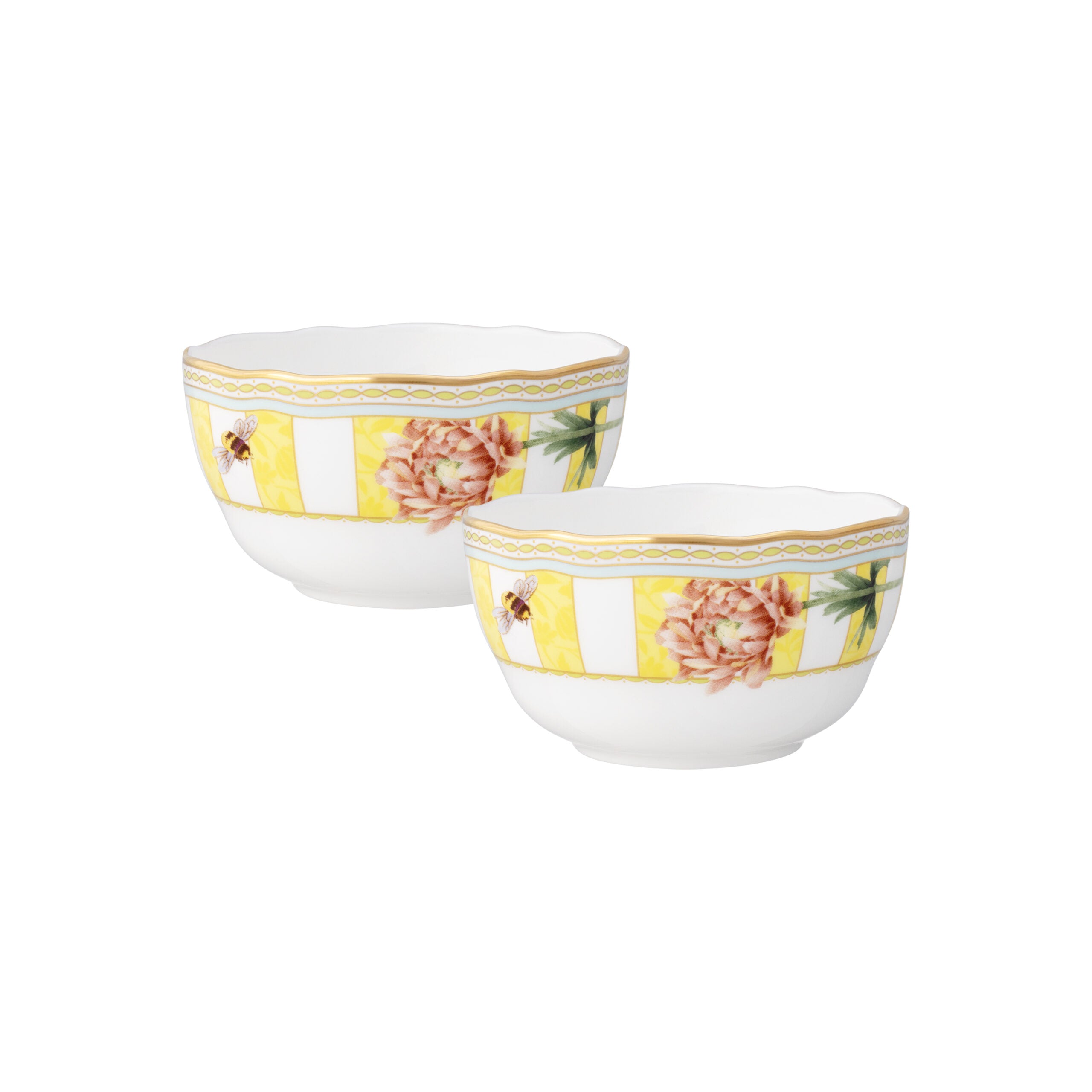 Noritake Small Bowl 11cm Pair Set with Gift Box - Harvest Dream