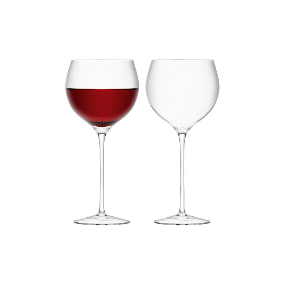 LSA International Wine Balloon Glass 570ML x4 - Clear