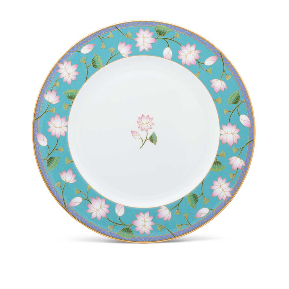 Noritake 96Pcs Dinner & Tea Set for 12 Person - Lotus Fountain