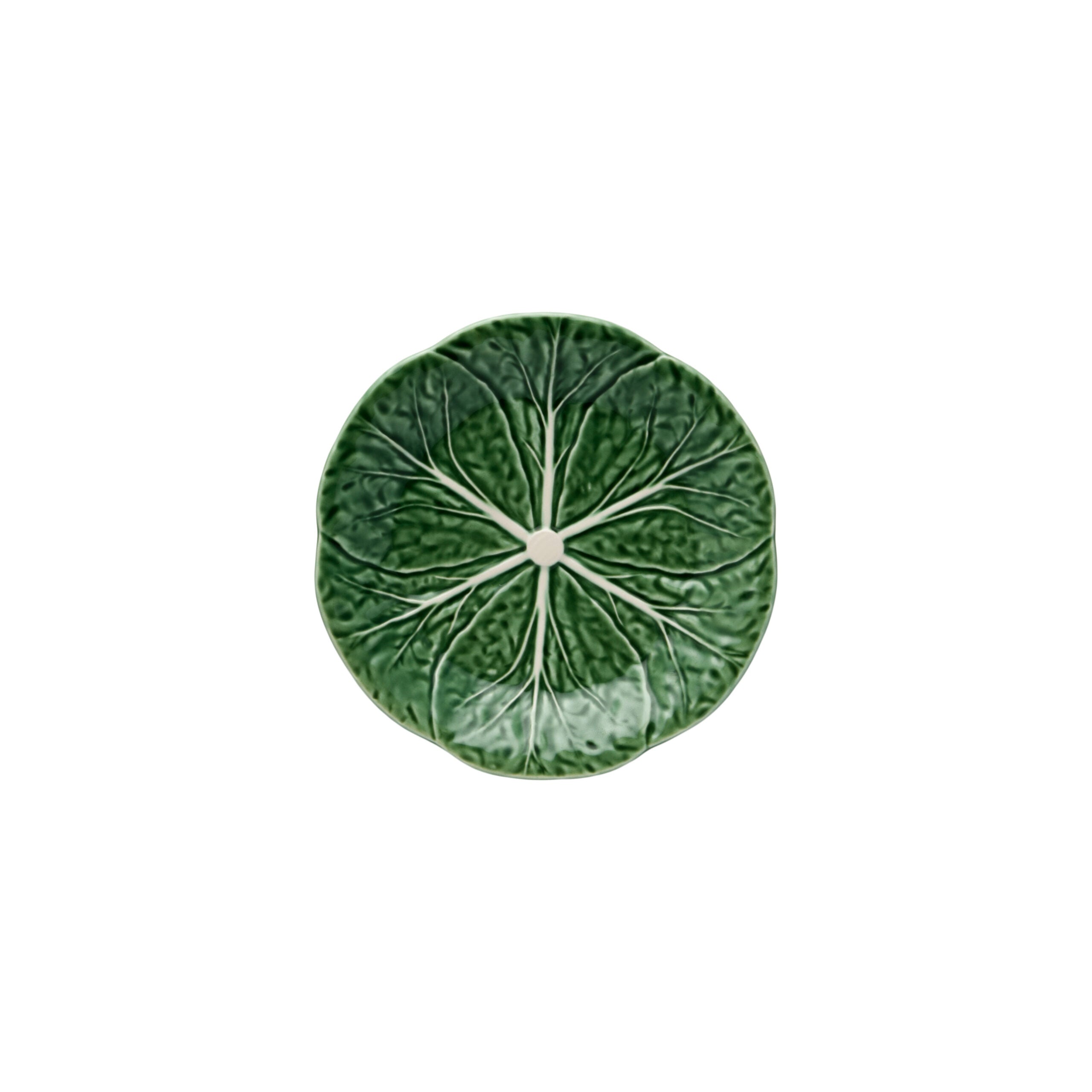 Bordallo Pinheiro Fruit Plate 19cm - Natural Cabbage