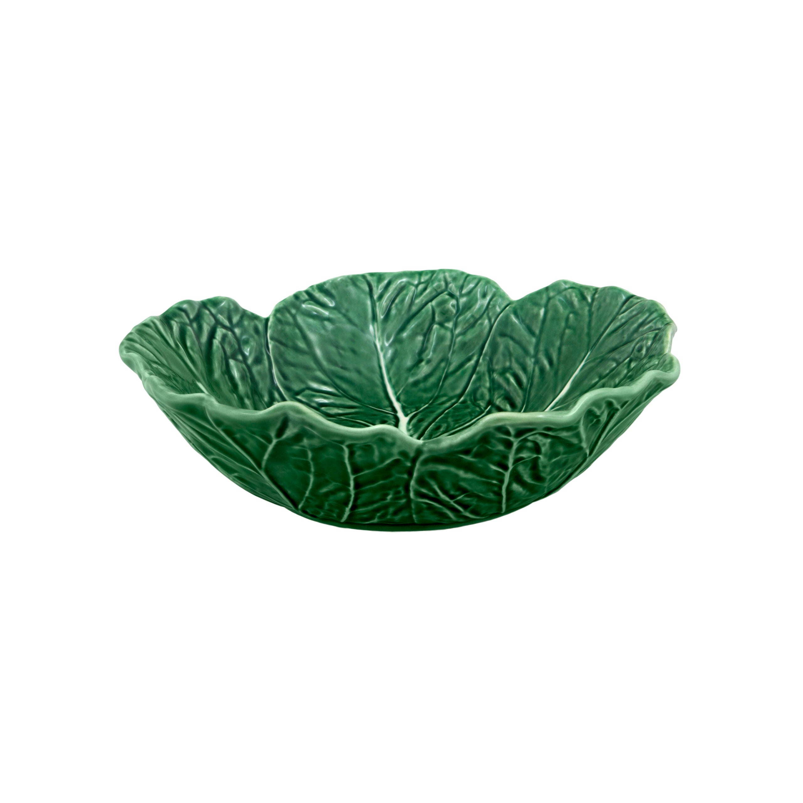 Bordallo Pinheiro Large Bowl 29cm  - Natural Cabbage