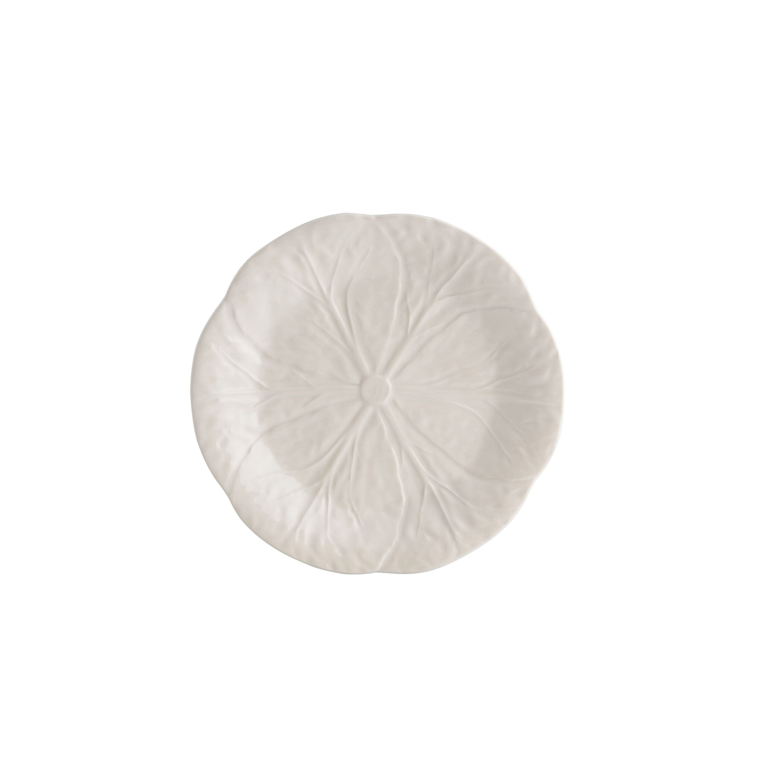 Bordallo Pinheiro Fruit Plate 19cm - Cabbage Beige