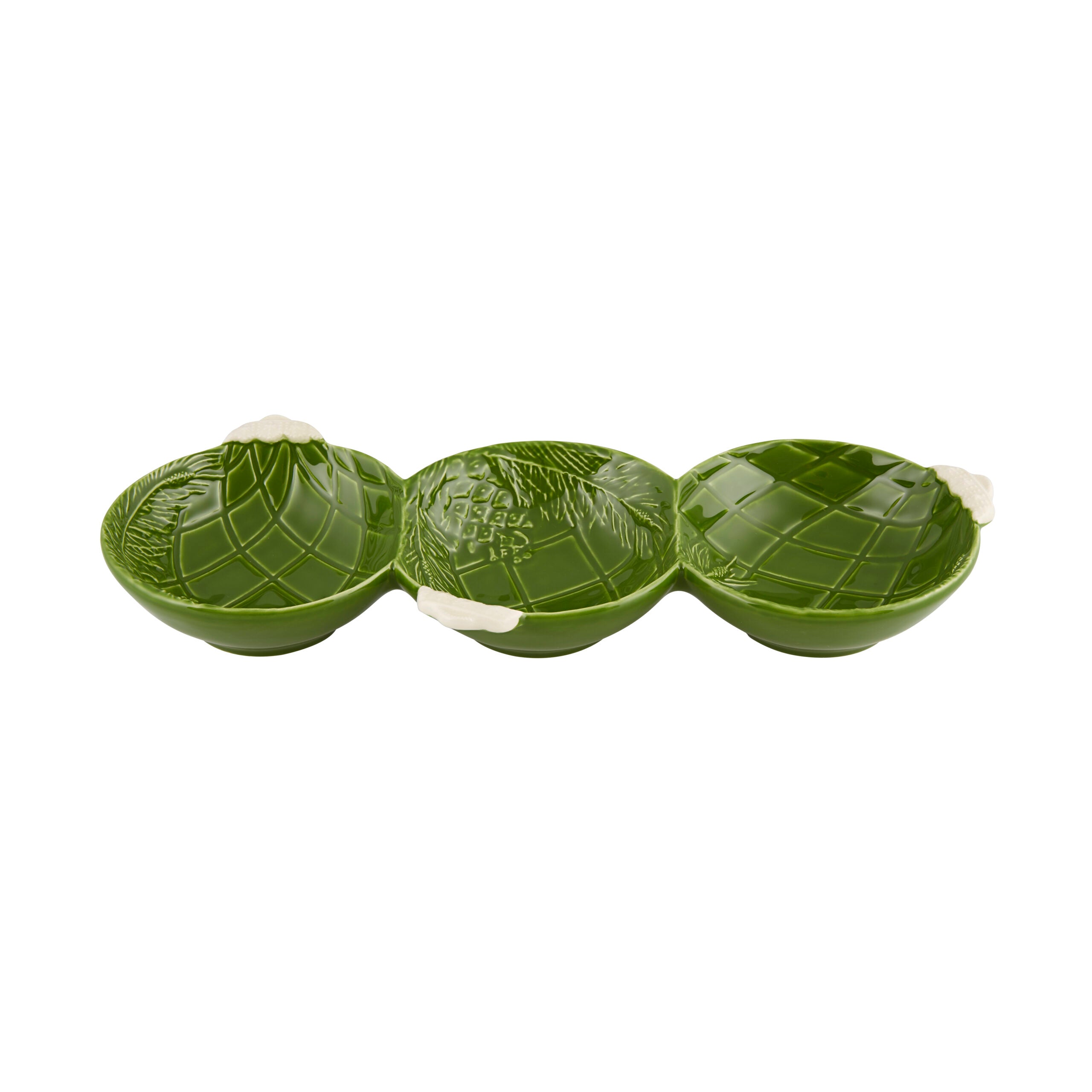 Bordallo Pinheiro Appetizers Tray - Christmas Balls