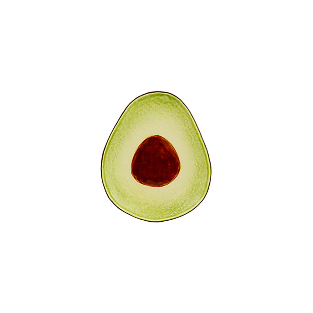 Bordallo Pinheiro Dessert Plate Avocado - Tropicana Fruit