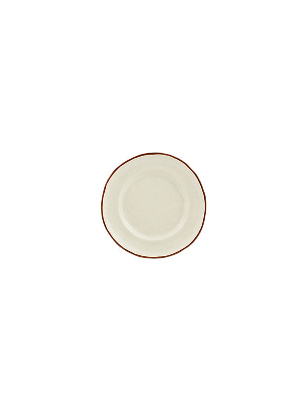 Bordallo Pinheiro Dessert Plate Coconut - Tropical Fruits