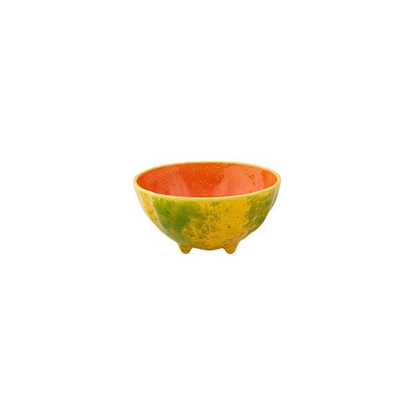 Bordallo Pinheiro Small Bowl Papaya 14cm- Tropical Fruits  Ceramic Bowl Malaysia