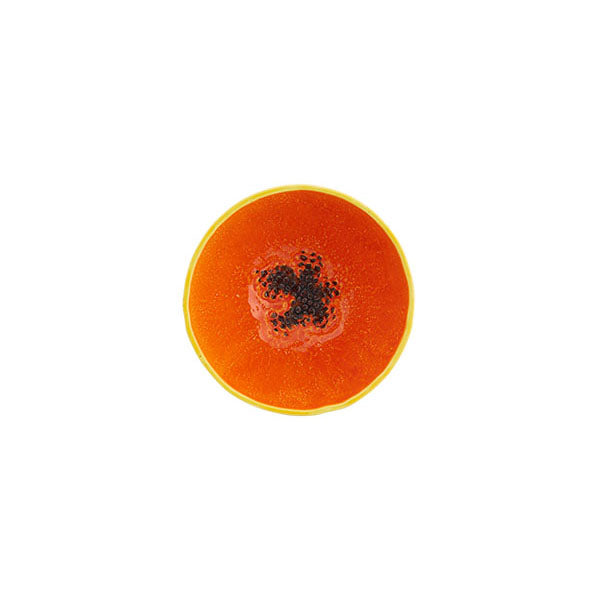 Bordallo Pinheiro Small Bowl Papaya 14cm- Tropical Fruits  Ceramic Bowl Malaysia