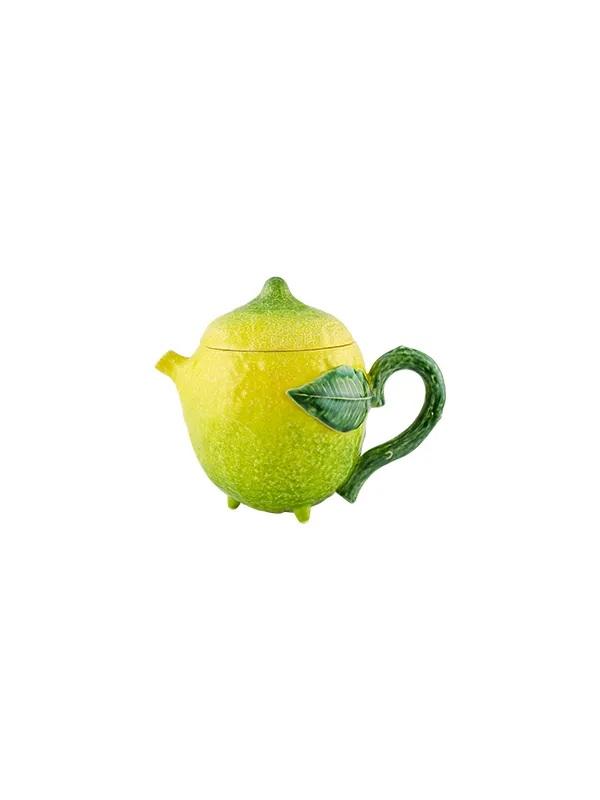 Bordallo Pinheiro Tea Pot – Citron