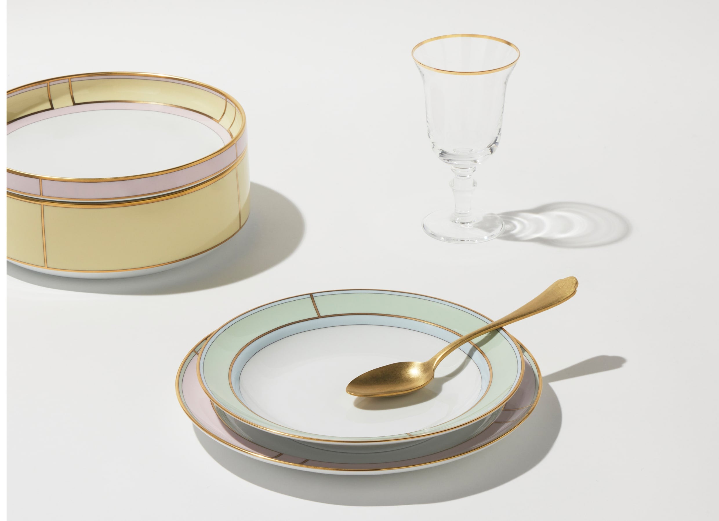 Ginori 1735 Soup Plate 24cm - Diva Verde