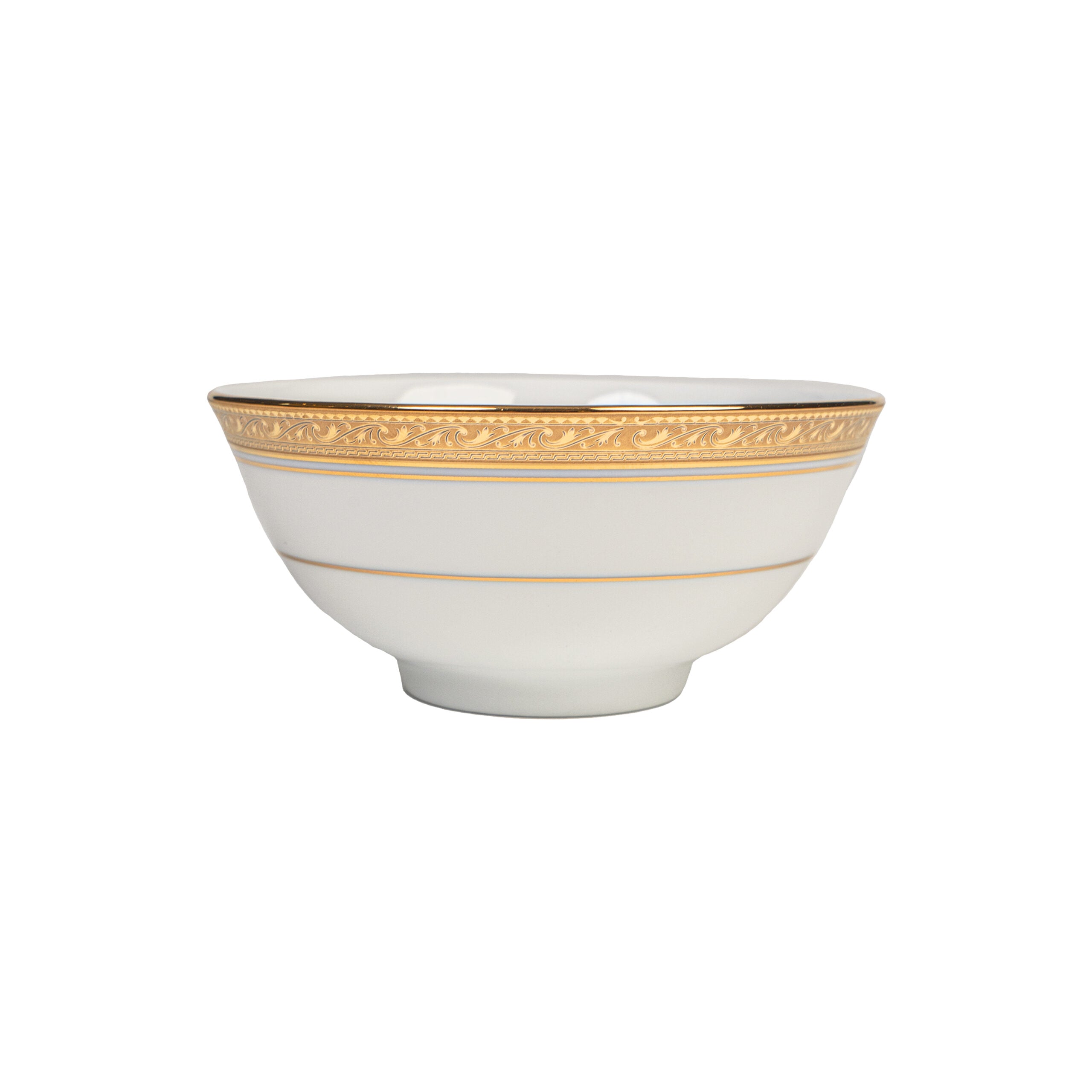 Noritake 24Pcs Asian Rice Bowl Set w/ Gift Box - Crestwood Gold