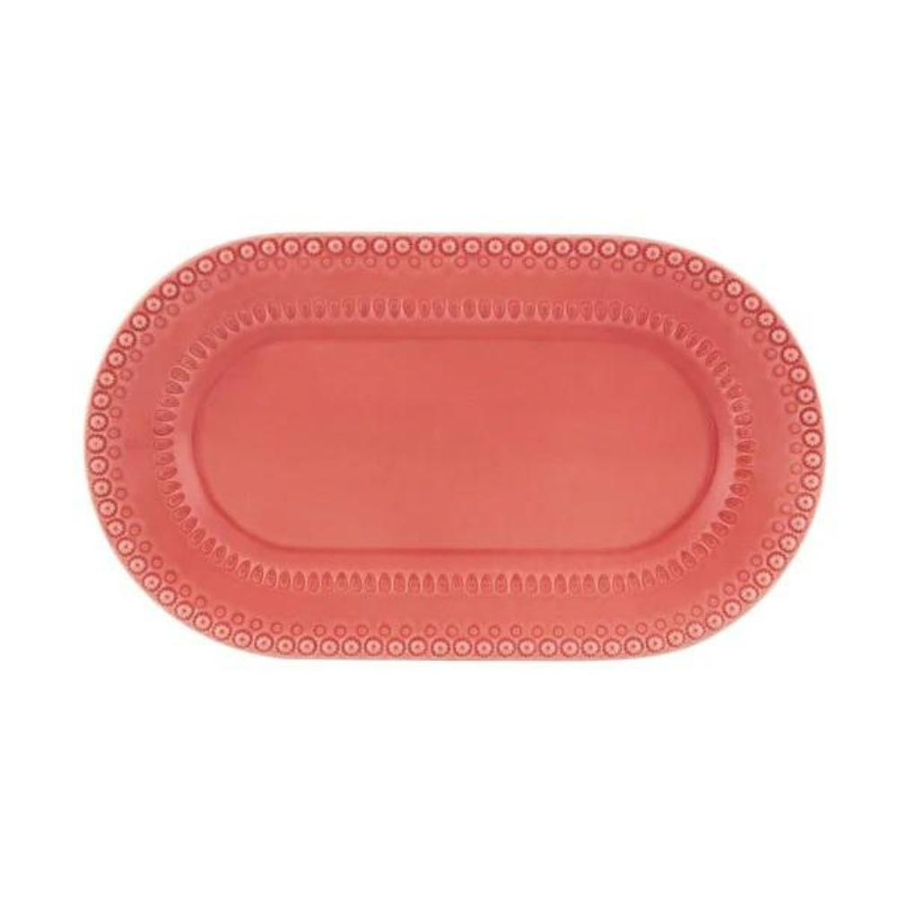 Bordallo Pinheiro Platter 45cm - Fantasy Pink