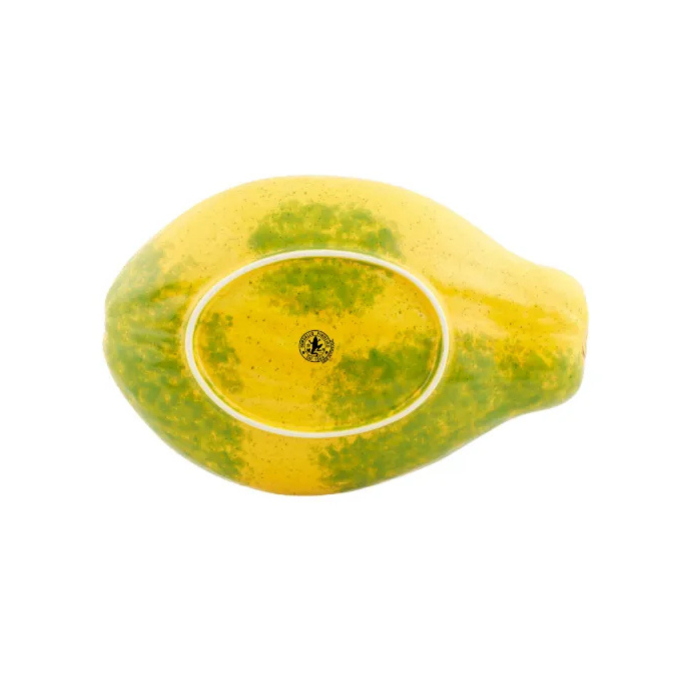 Bordallo Pinheiro Platter Papaya - Tropical Fruits