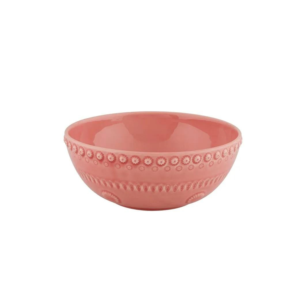 Bordallo Pinheiro Small Salad Bowl - Fantasy Pink