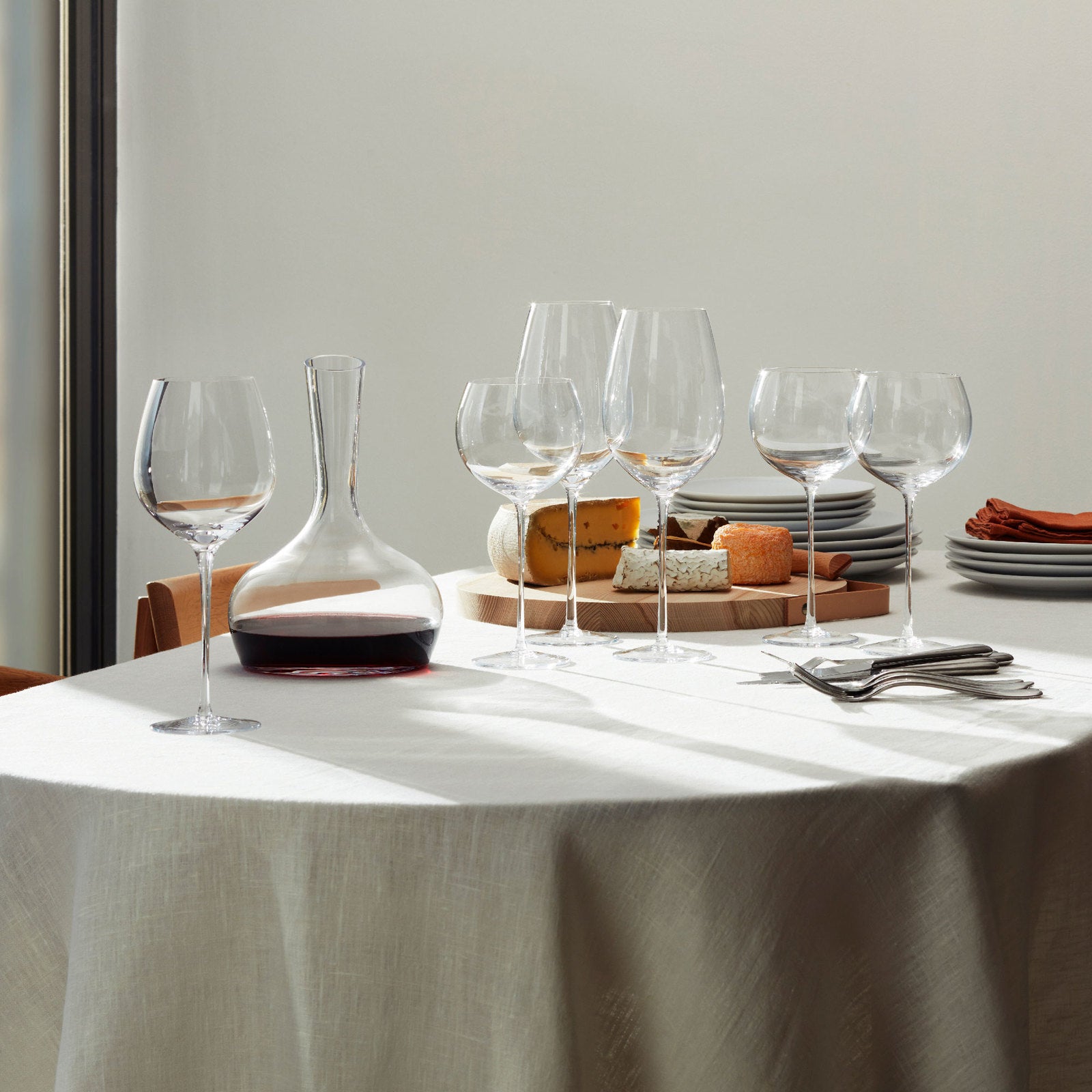LSA International Wine Balloon Glass 570ML x4 - Clear