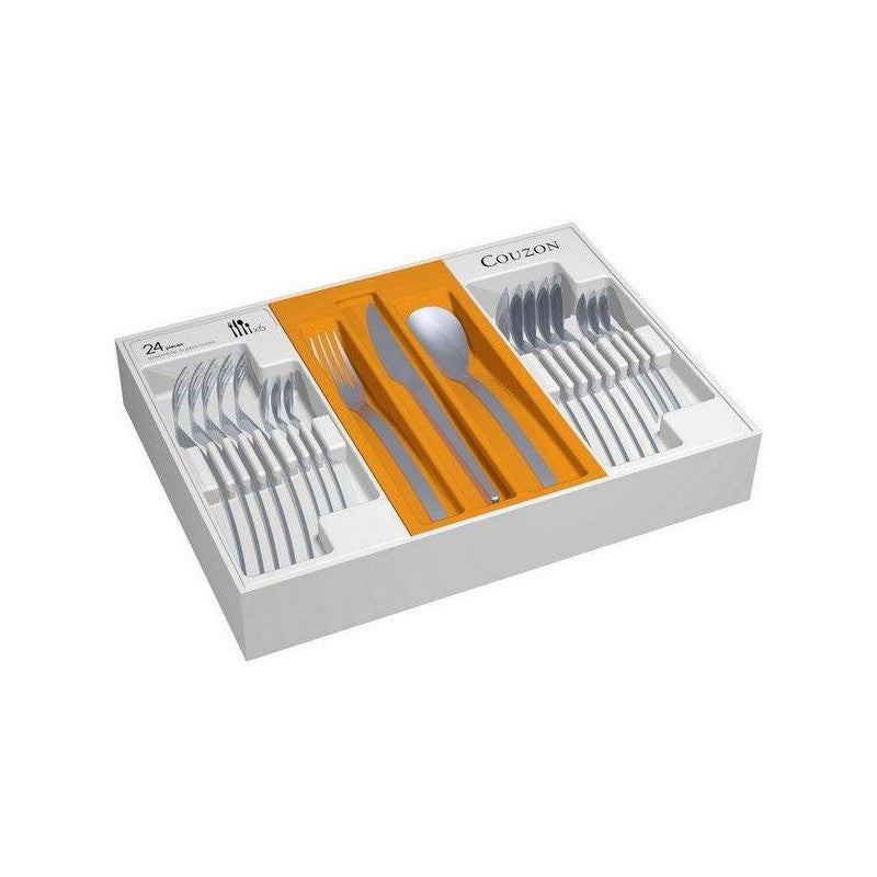 Couzon 24pc Cutlery Set in Gift Box- Pix'ell 3D