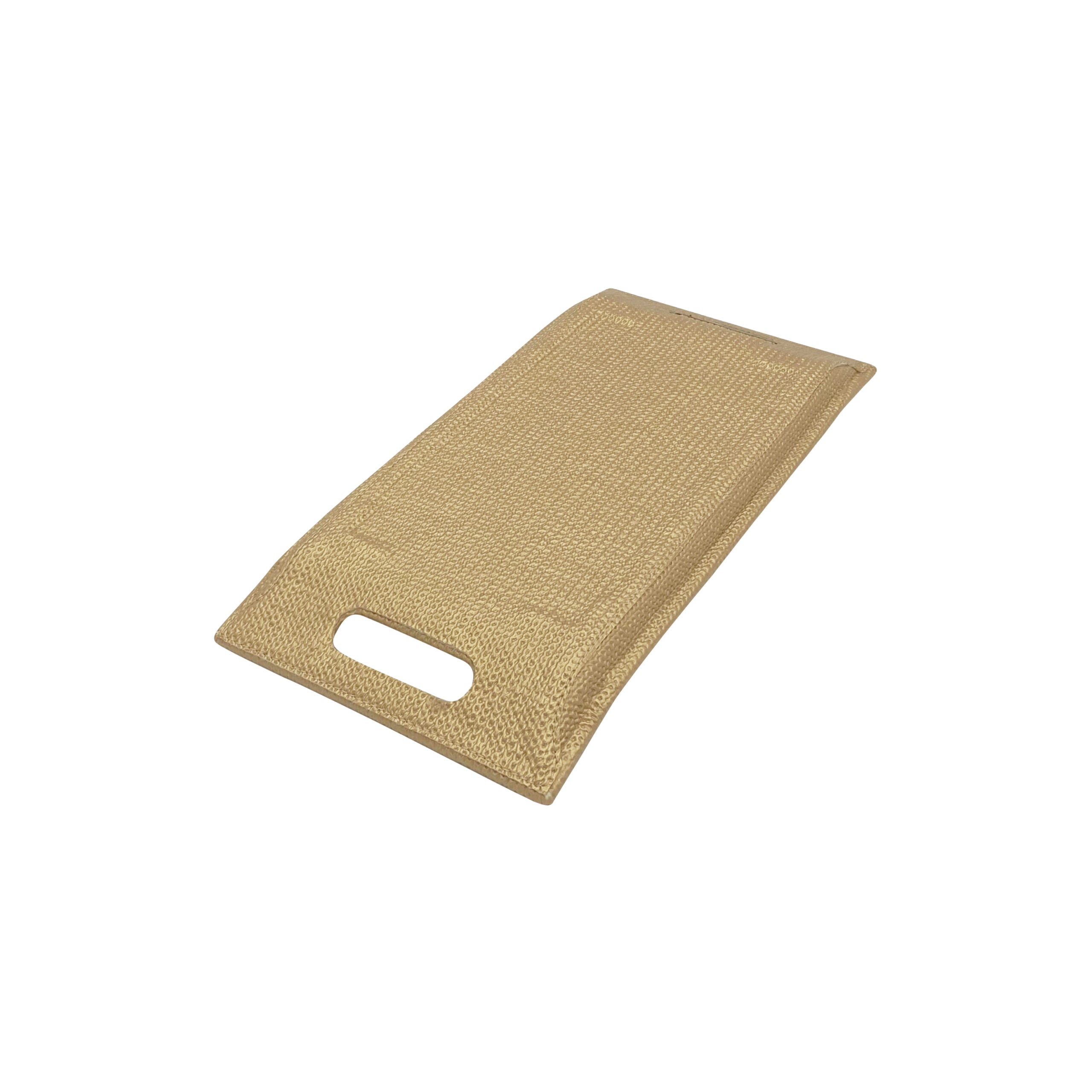 TRAY WITH HANDLE - SMALL - CHAIN GOLD