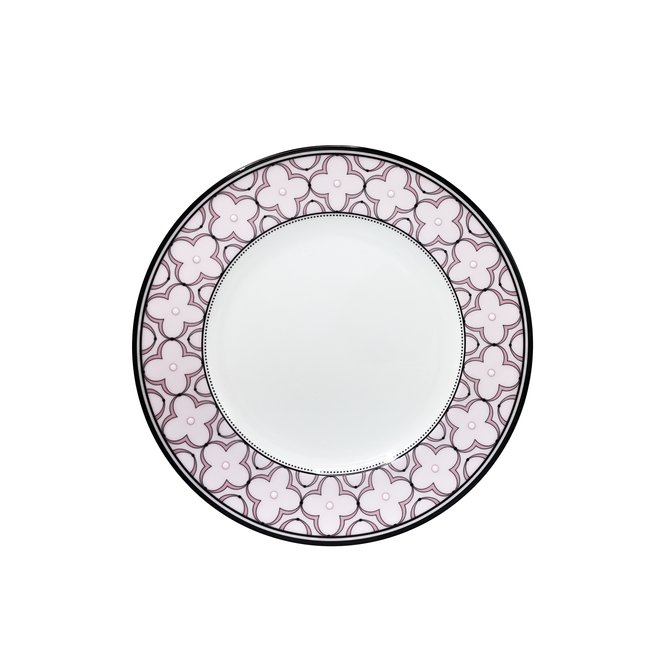 Noritake Plate 22cm W/Gift Box-Trefolio Mansion Pink
