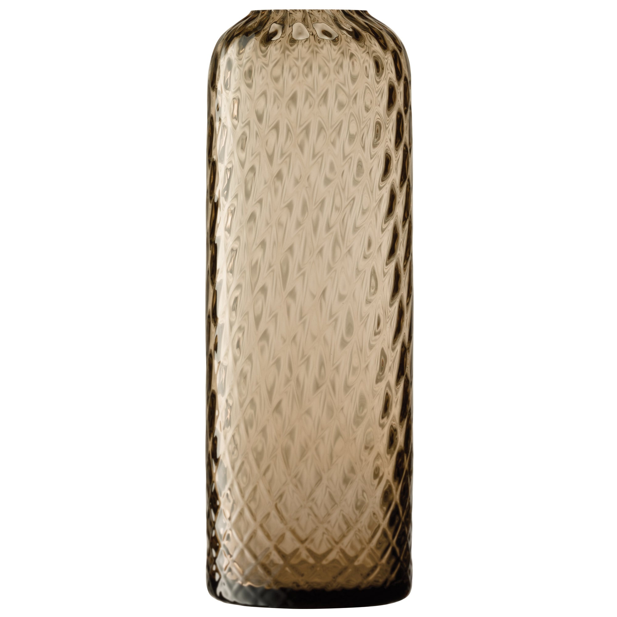 DAPPLE VASE H26.5CM EARTH BROWN