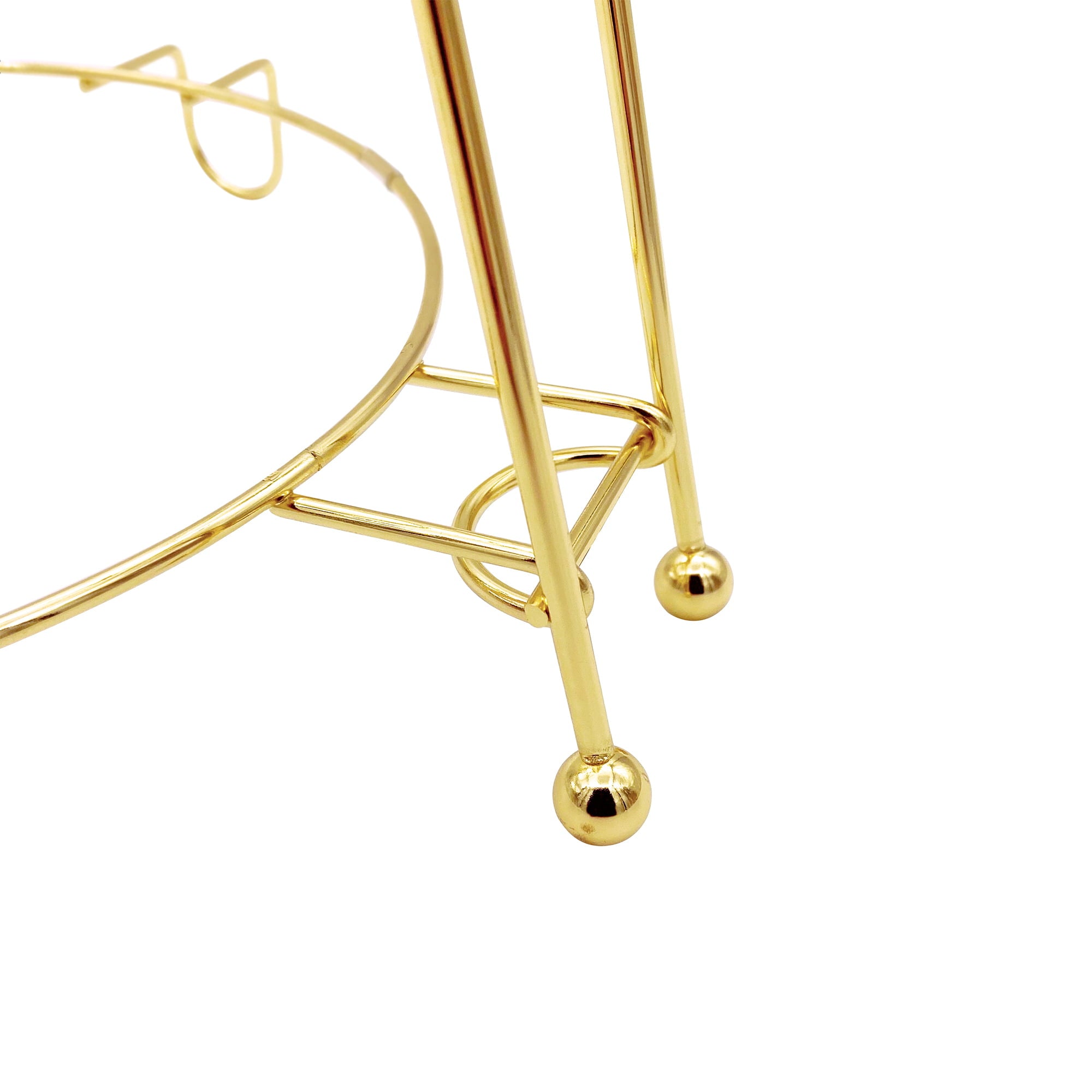 Equinox 3 Tier Cake Stand - Gold Plated
