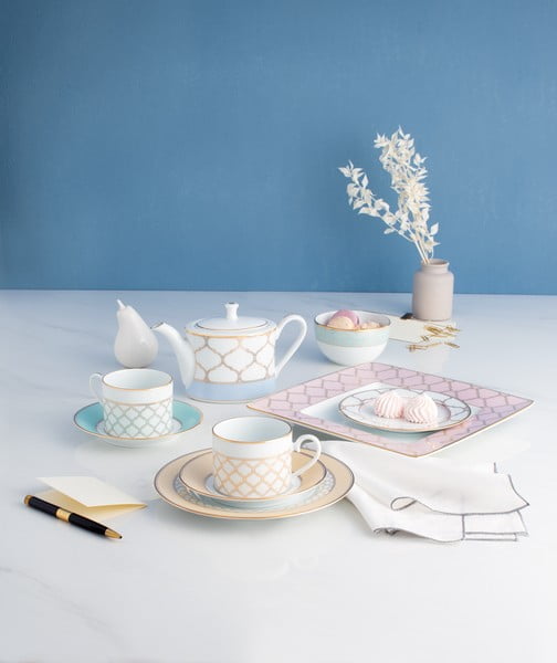 Noritake Ad Cup With Saucer-Eternal Palace Ice