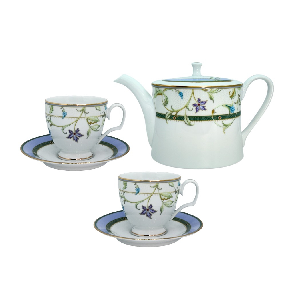 Noritake 6pcs Tea for Two Set - Elysian Waltz