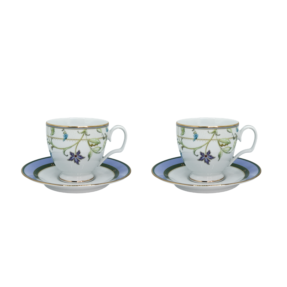 Noritake 6pcs Tea for Two Set - Elysian Waltz