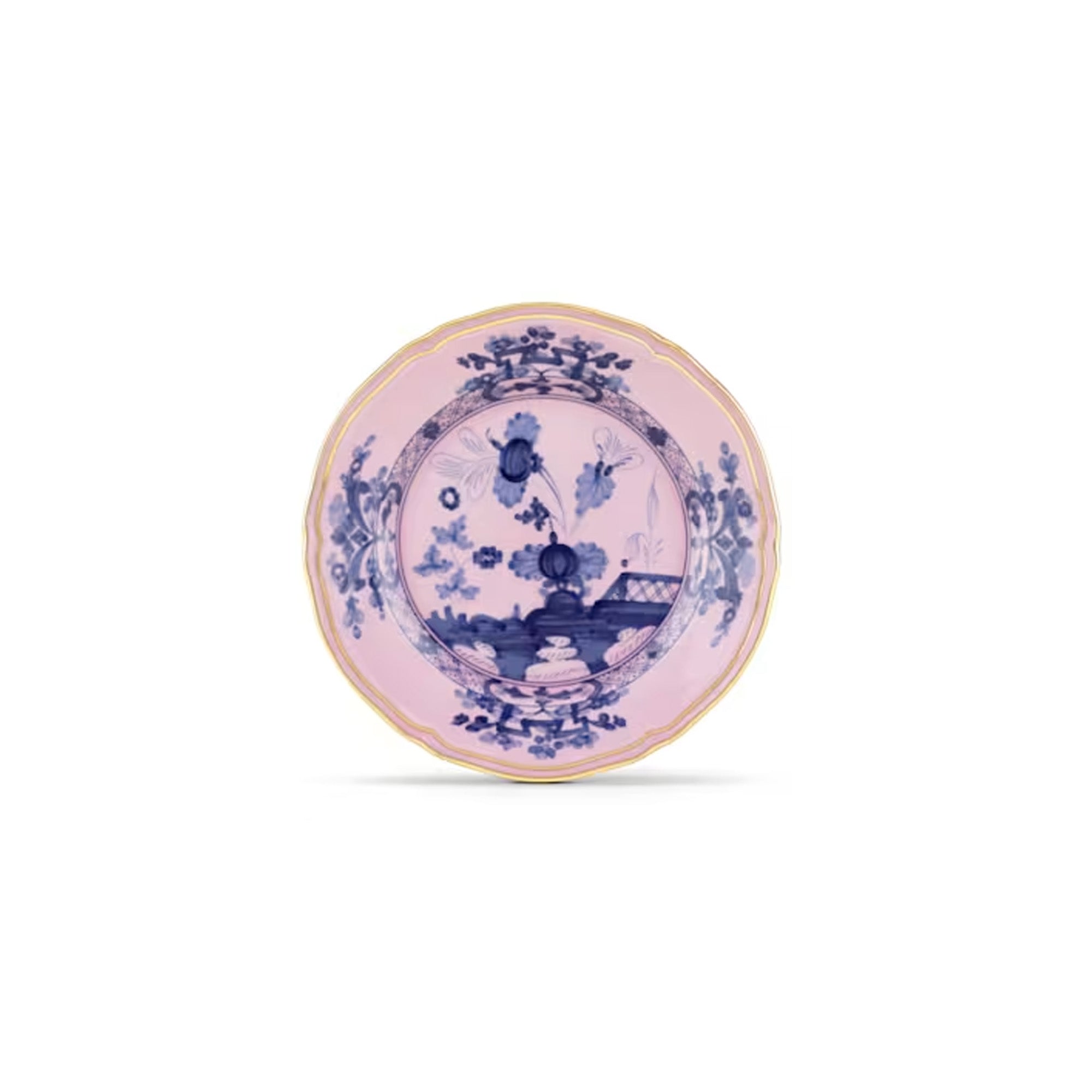 Ginori 1735 Flat Bread Plate 17cm - Oriente Italiano Azalea