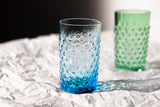 Kimchi Hobnail 6Pcs Tumbler Set 200ML (UNDERLAY AZURE)
