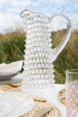 Klimchi Hobnail JUG TALL 1000ML (CRYSTAL)