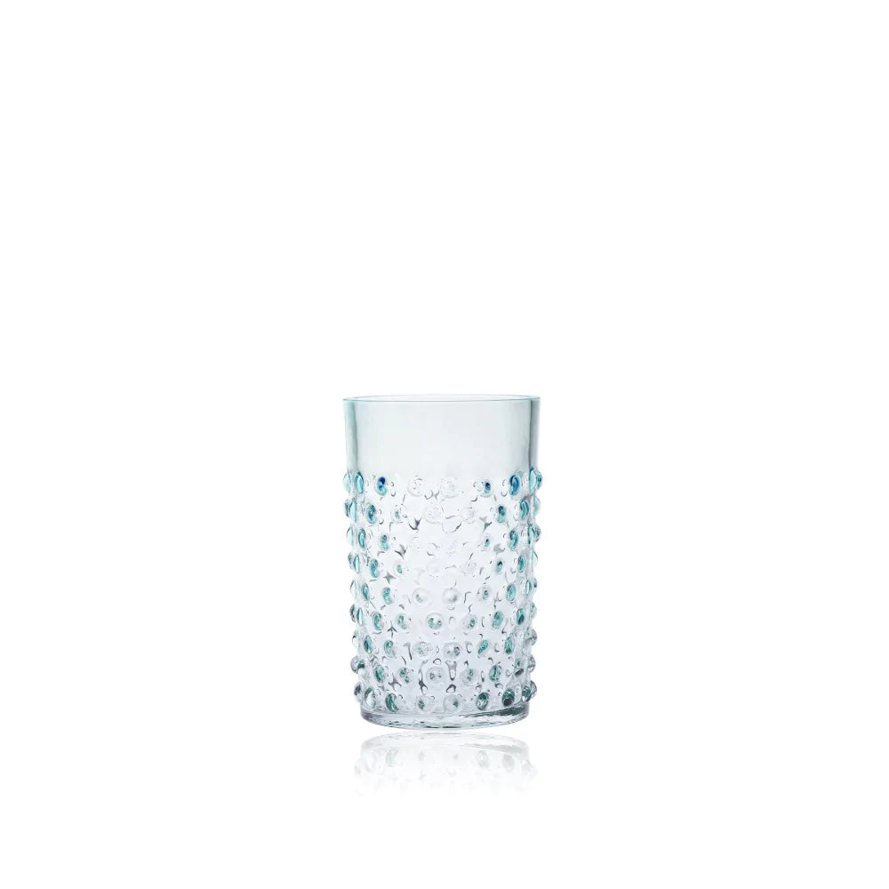 Kimchi Hobnail 6Pcs Tumbler Set 200ML (UNDERLAY AZURE)