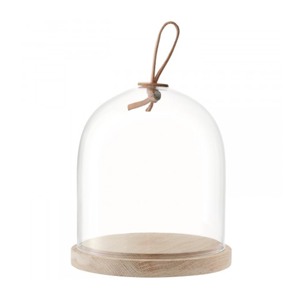 IVALO DOME &amp; ASH BASE Ø15CM H15.5CM CLEAR