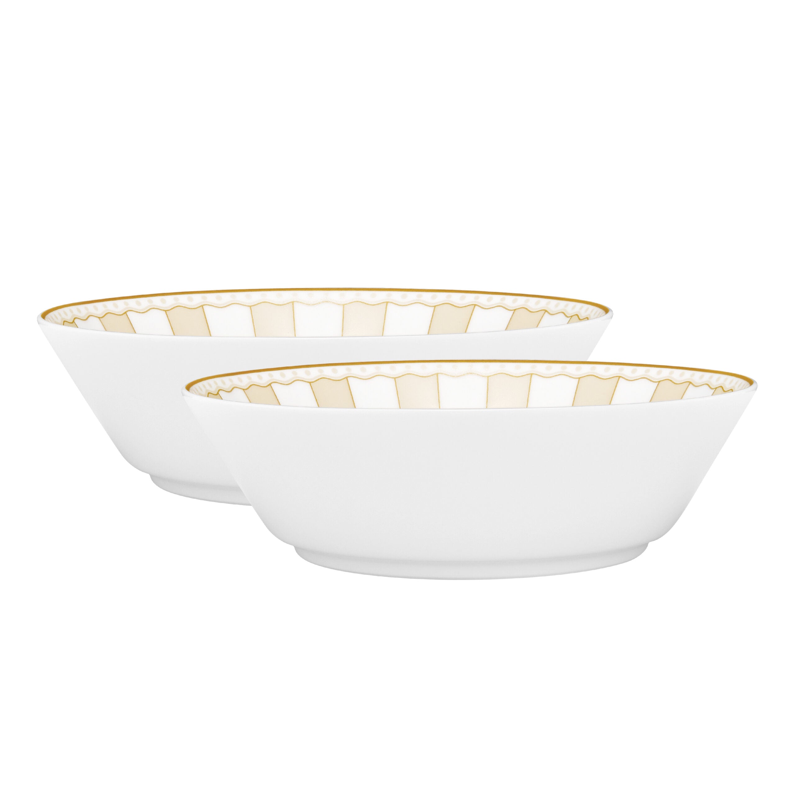 Noritake 2Pcs Soup Plate With Gift Box  – Carnivale Champagne