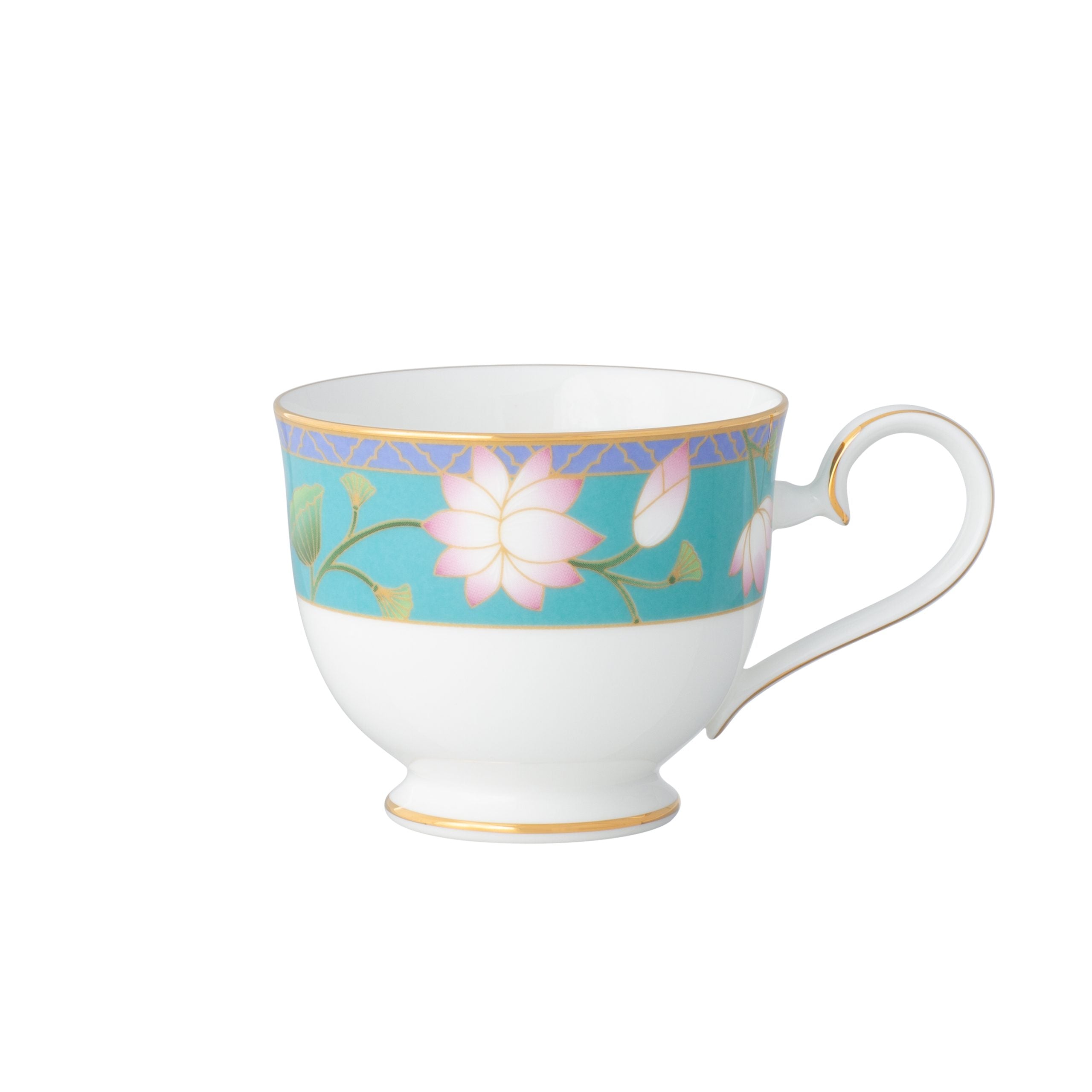 Noritake 96Pcs Dinner & Tea Set for 12 Person - Lotus Fountain
