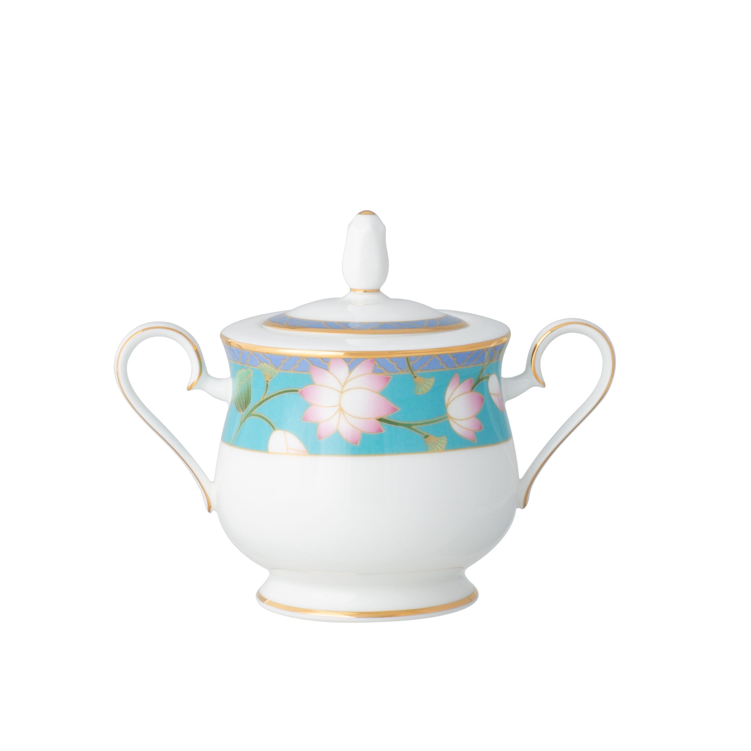 Noritake 96Pcs Dinner & Tea Set for 12 Person - Lotus Fountain
