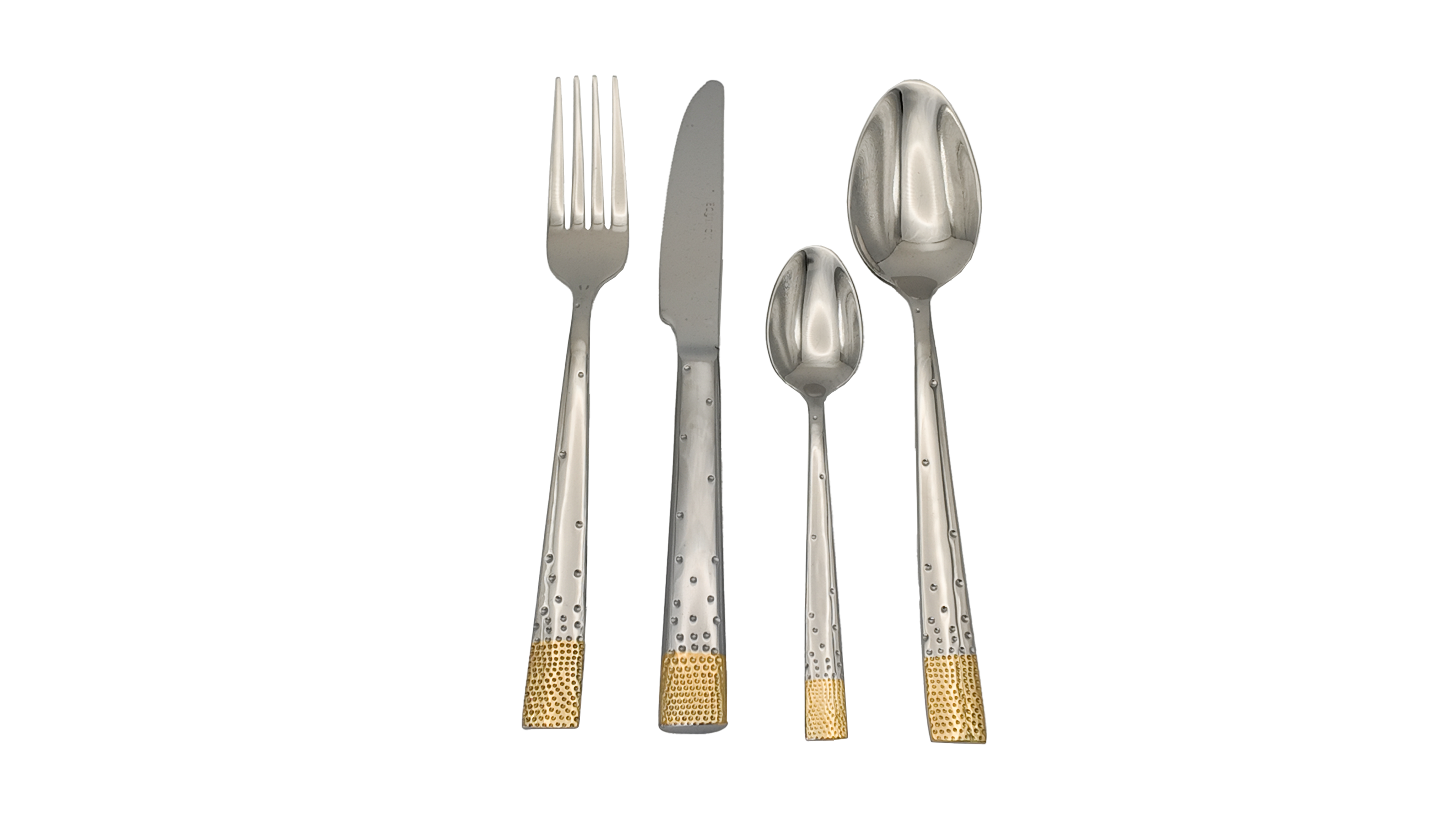 Equinox 24Pcs Cutlery Set For 6 Person-Maison Gold