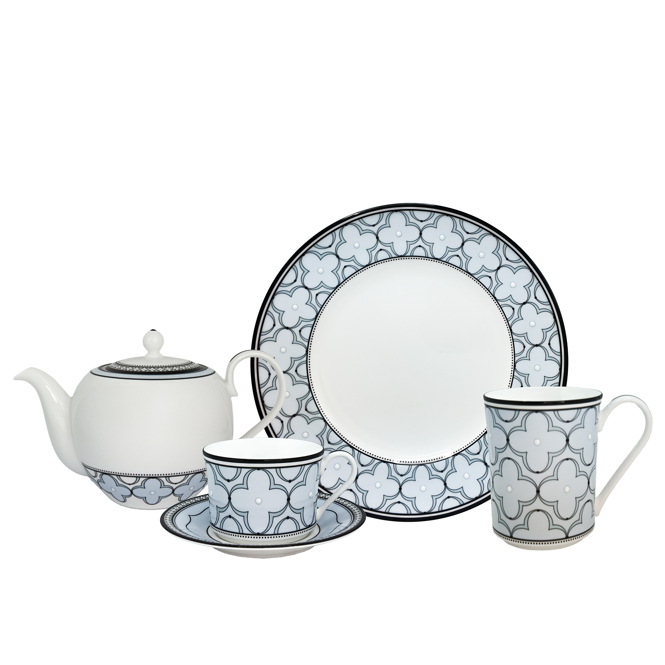 Noritake Mug W/Gift Box-Trefolio Mansion Blue