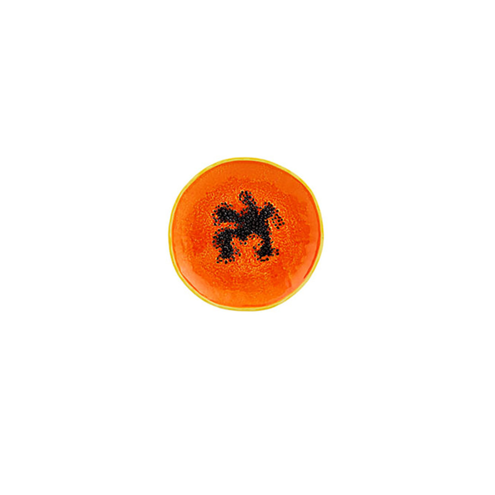 Bordallo Pinheiro Dessert Plate Papaya-Tropical Fruits