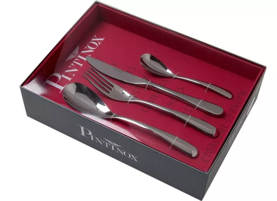 Pintinox 24Pc Cutlery Set with Gift Box-Swing Mist