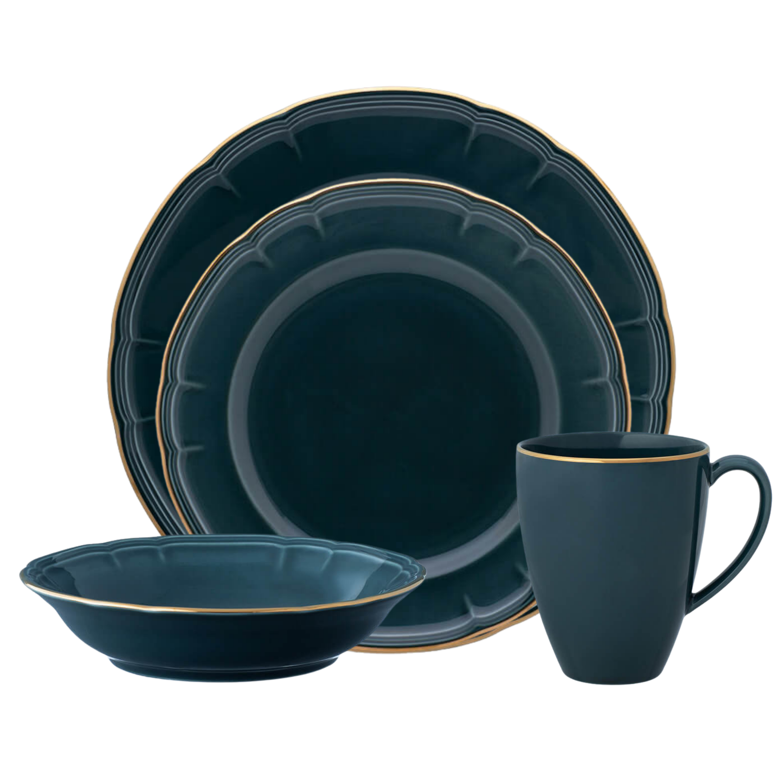 Noritake 16Pcs Dinner Set - Provence Teal