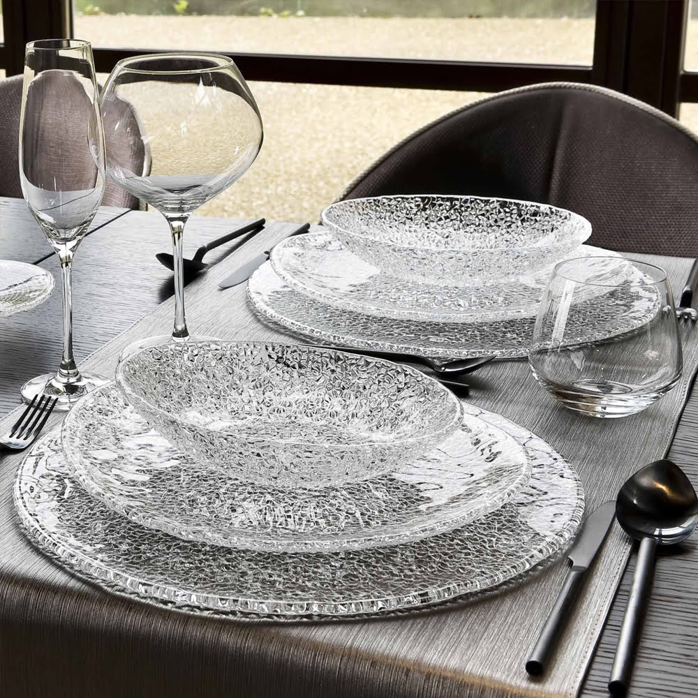 IVV Special Scalloped Plate 41cm Gold Decoration