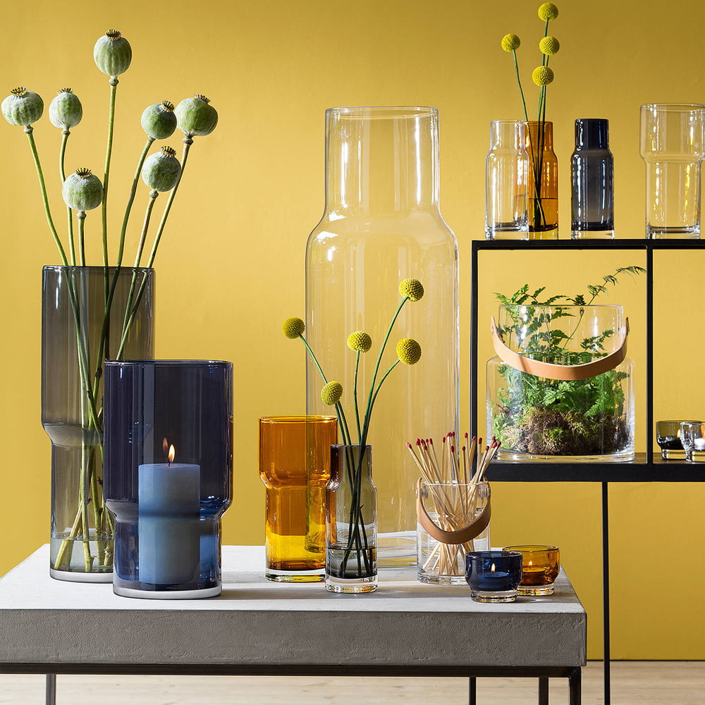 UTILITY VASE H42CM SLATE