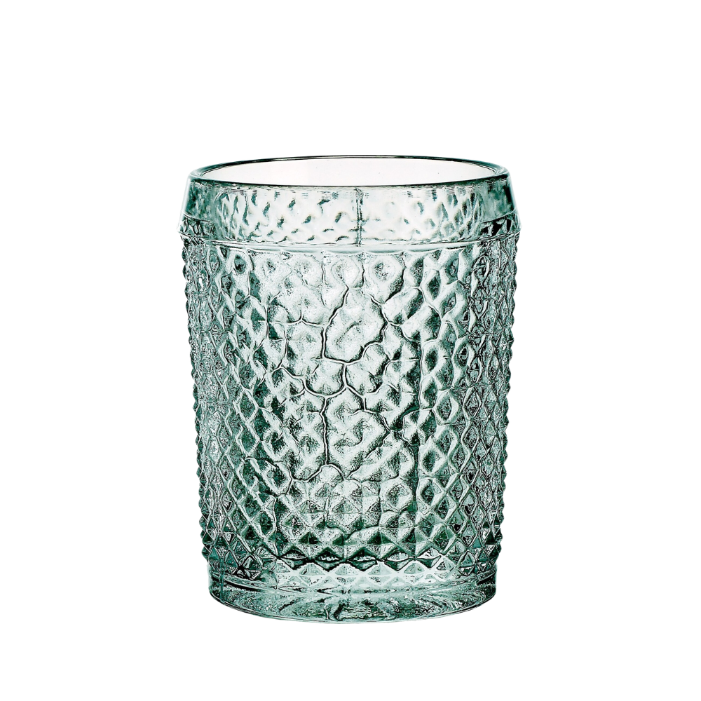 Vista Alegre Set with 4 Old Fashion - Bicos Mint Green