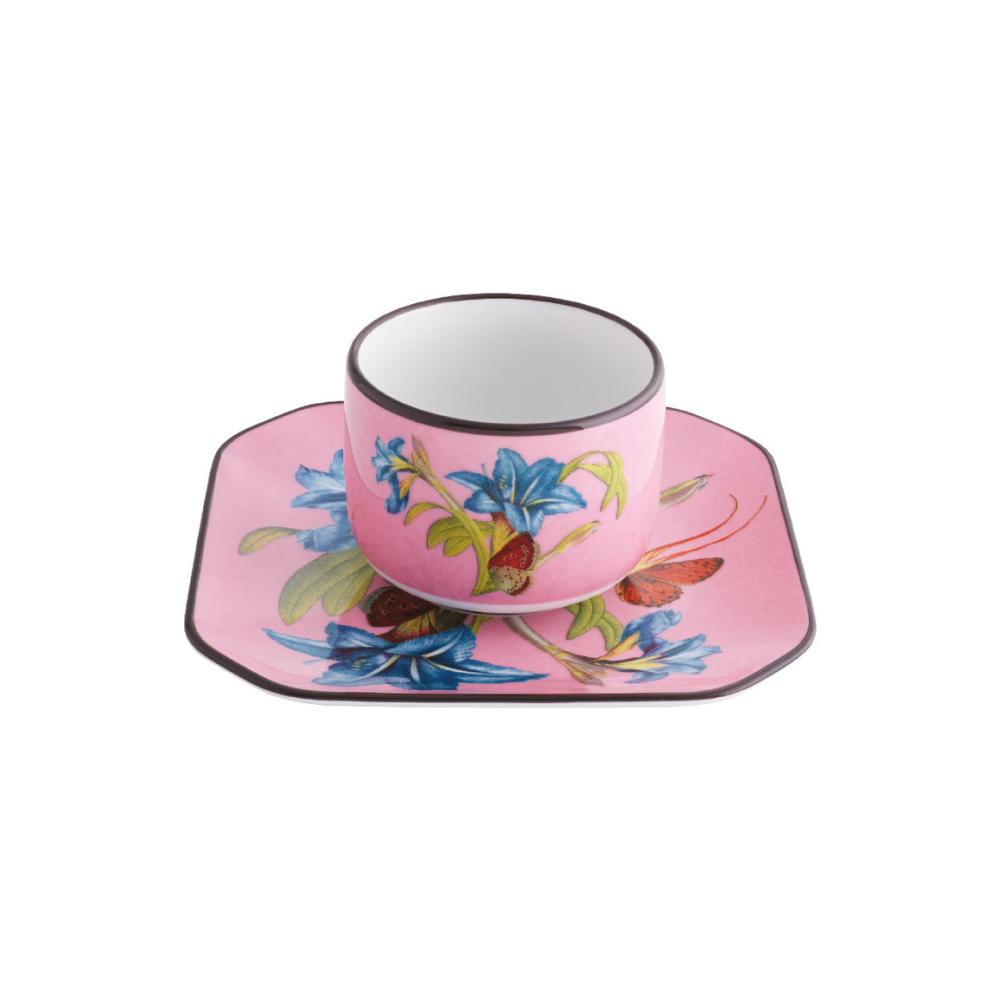 Vista Alegre Set 4 Tea Cups & Saucer - FÊTE VOS JEUX