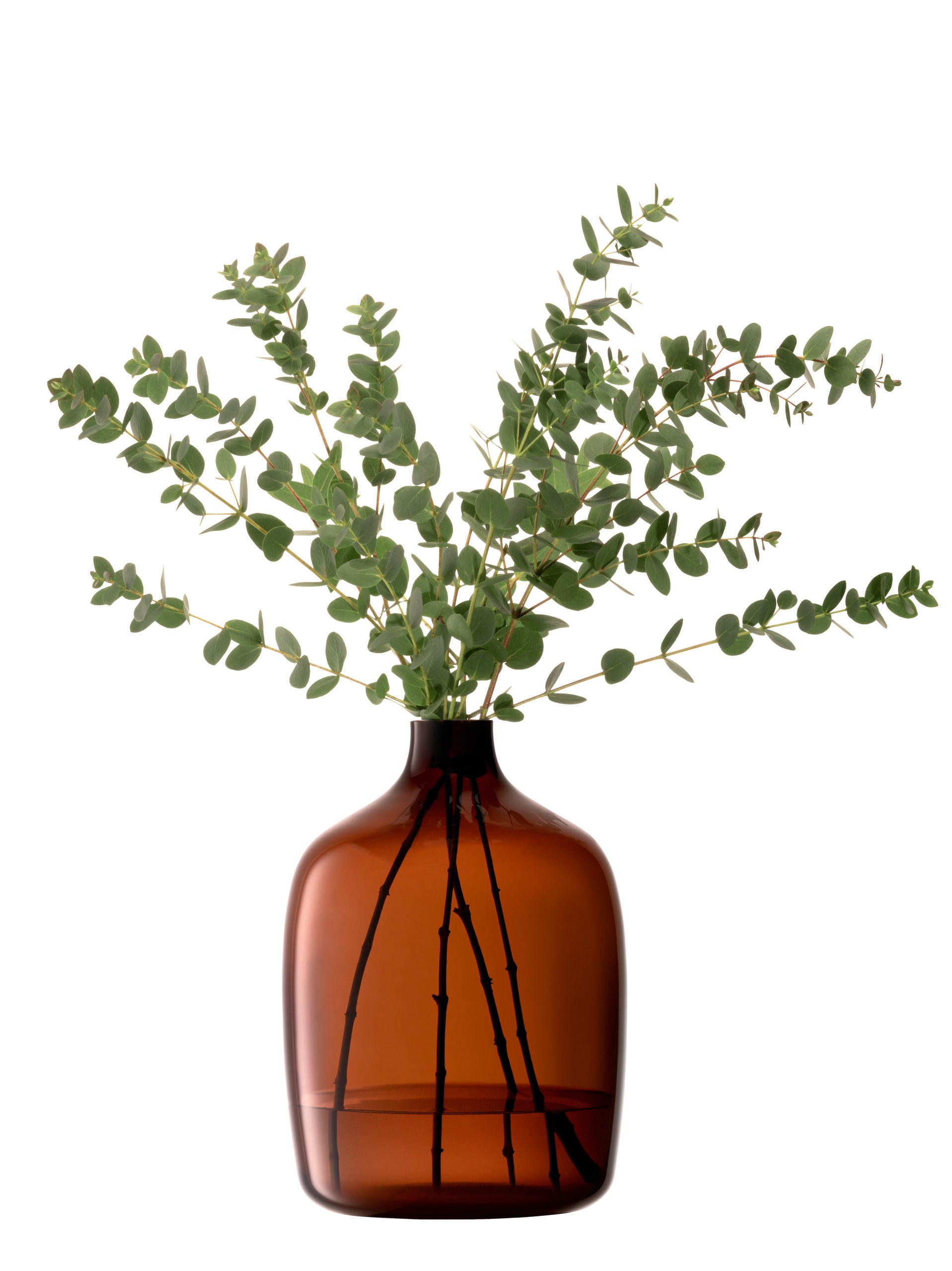 Vessel Vase H27cm Peat Brown