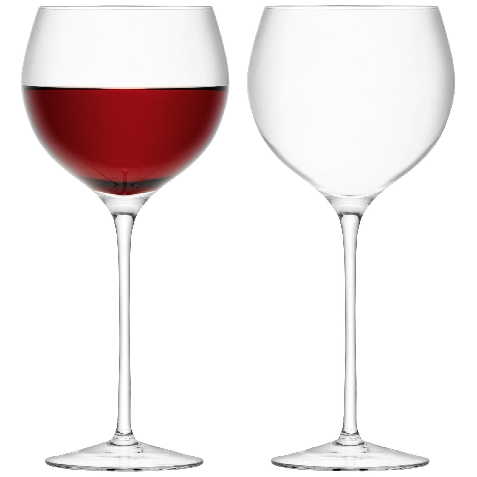 LSA International Wine Balloon Glass 570ML x4 - Clear
