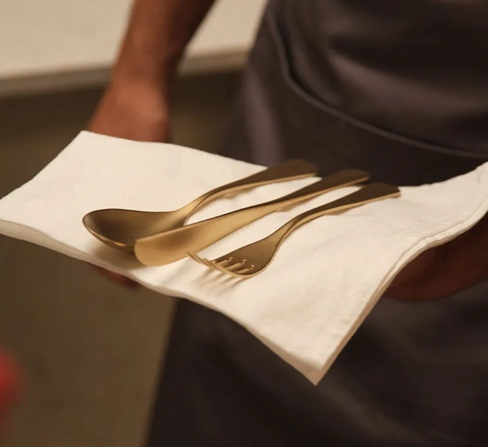 Pintinox 24Pc Cutlery Set with Gift Box-Audrey Velvet Honey