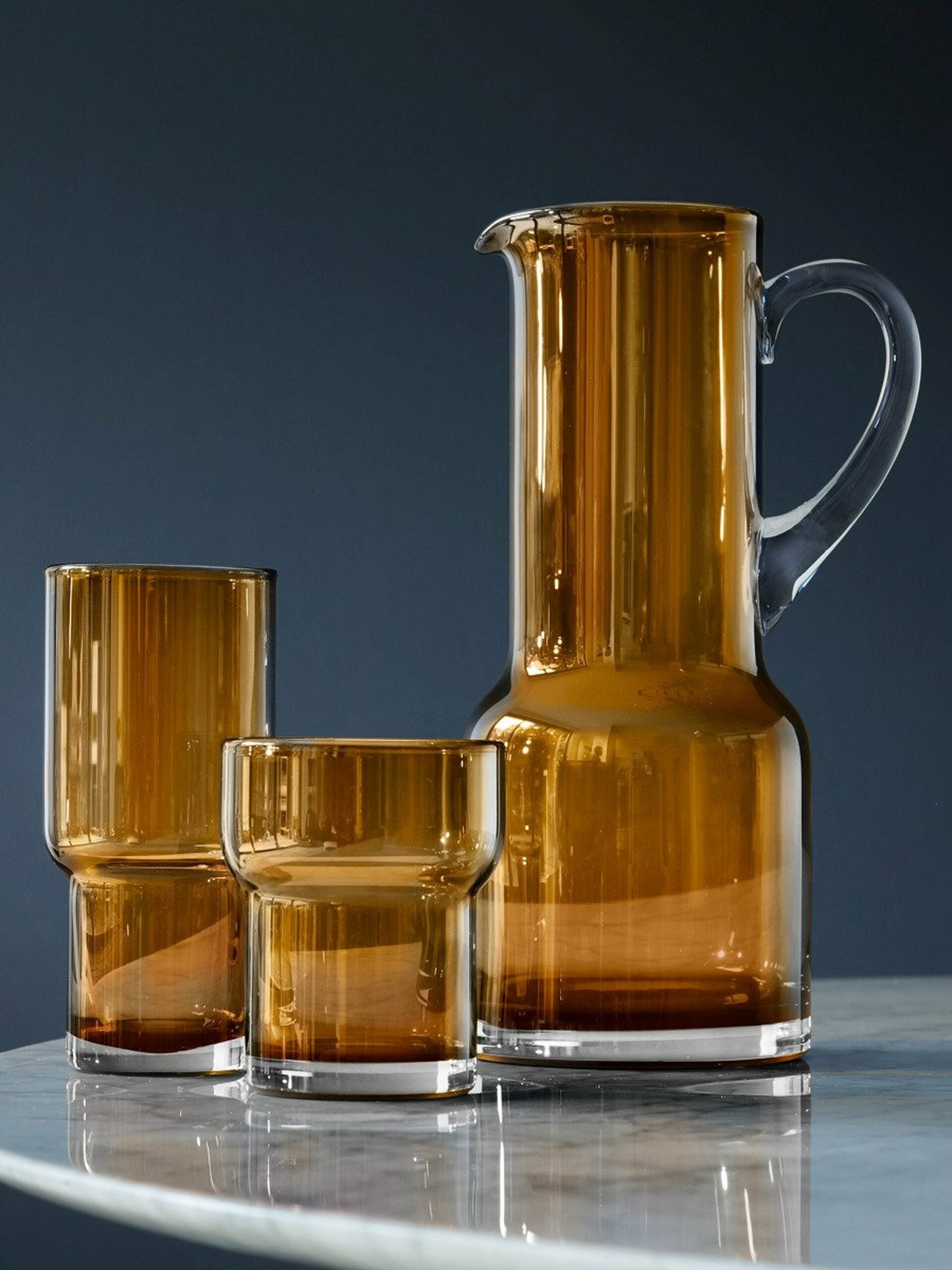 LSA International Utility Tumbler 300ml-Amber X 2