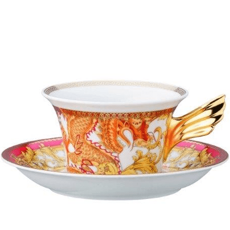 Cup & Saucer 4 Low-Versace Asian Dream